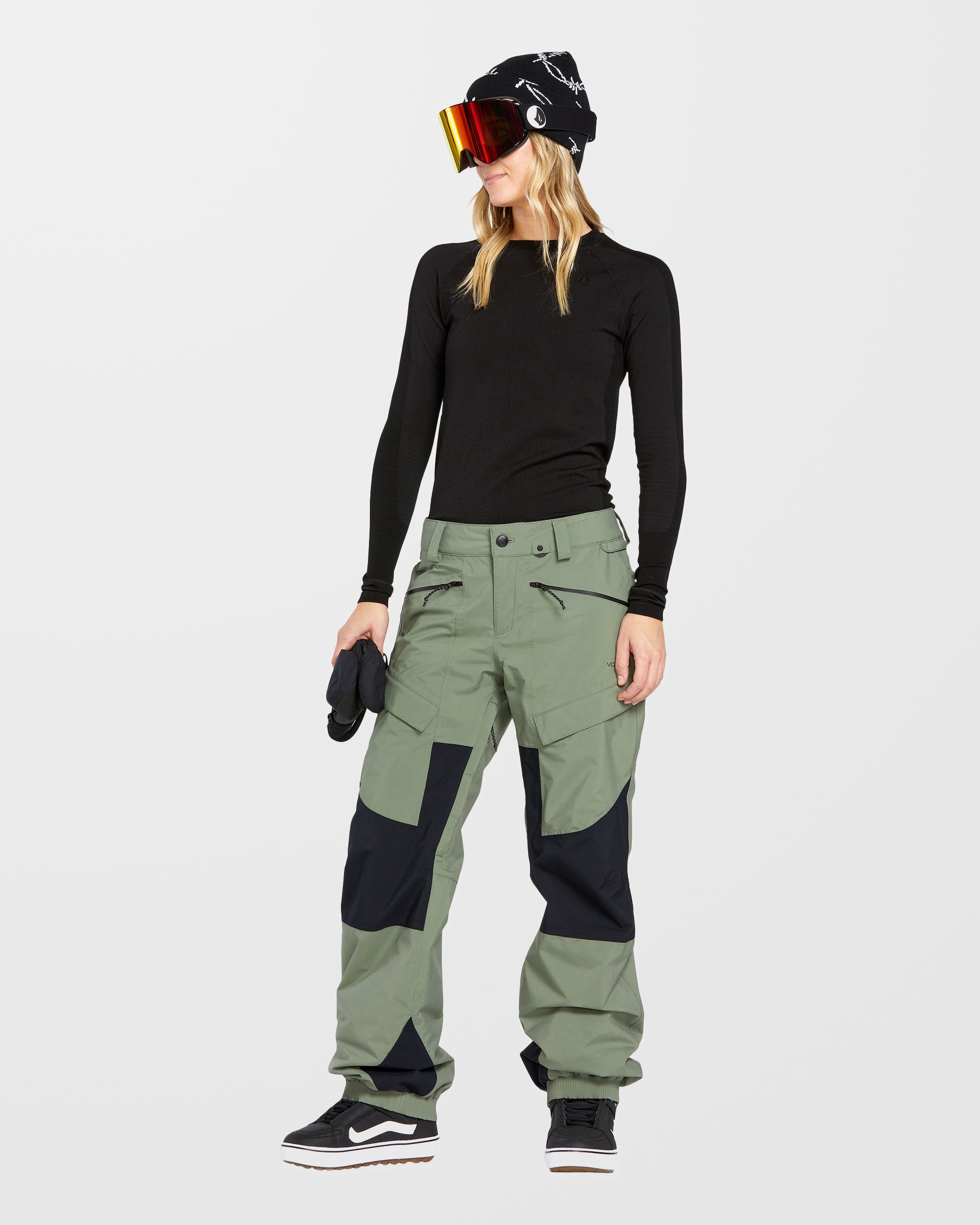 VOLCOM V.60 3Lジャケット L パンツ L ブラック/カーキ Amazon.com: Volcom L Insulated GORE-TEX® Jacket Light