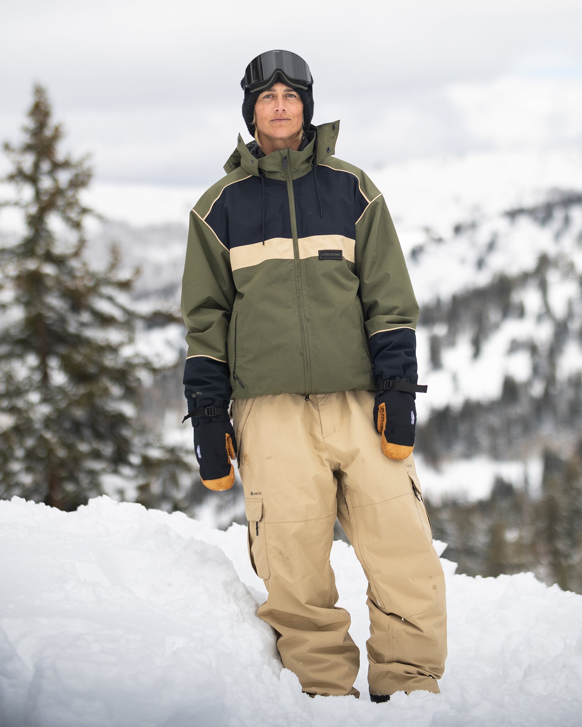 Dlm Gore-Tex Trousers - Sand - Women - Volcom EU - 2 Years