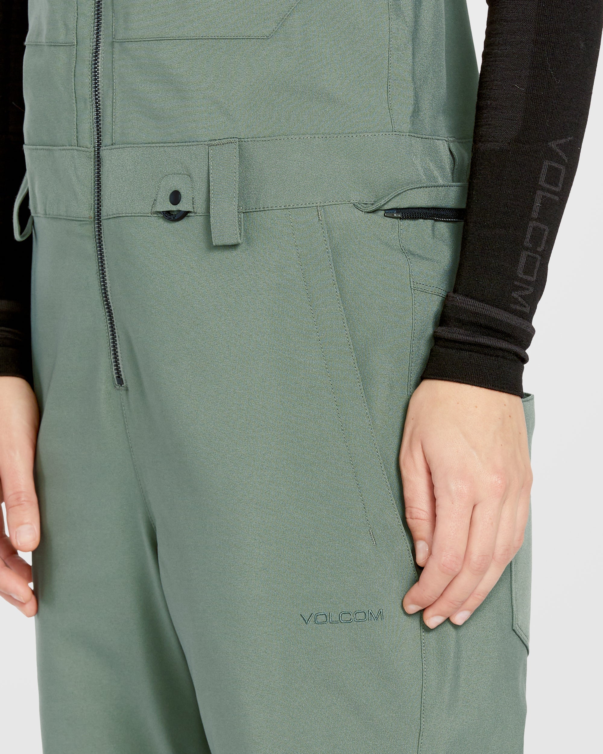 Swift Bib Overall - Lichen Green - Women - Volcom EU - 2 Years