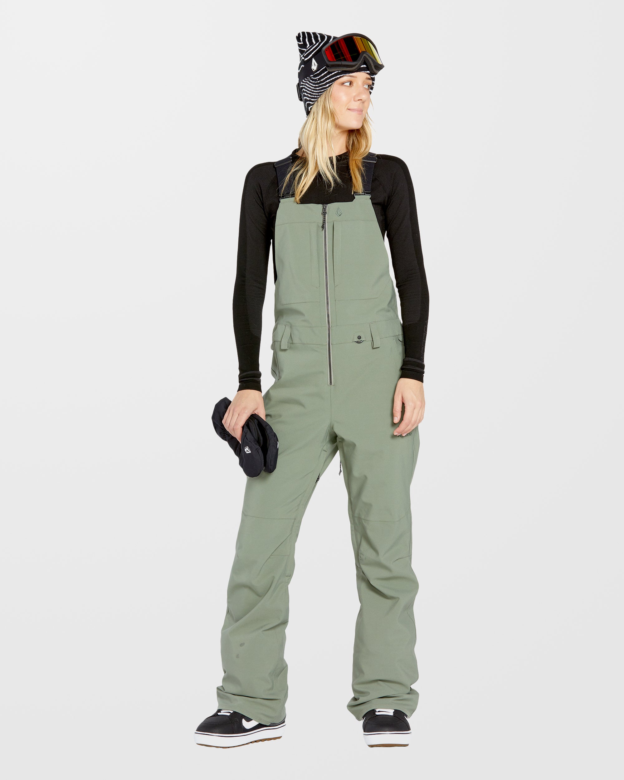 Swift Bib Overall - Lichen Green - Women - Volcom EU - 2 Years