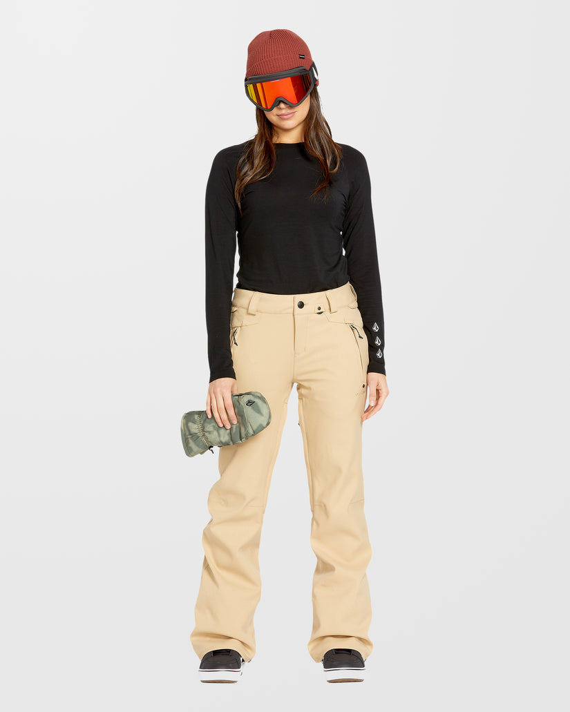 Genus Stretch Trousers - Sand
