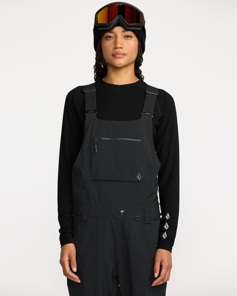 Ash Stretch Gore-Tex Bib Overall - Black