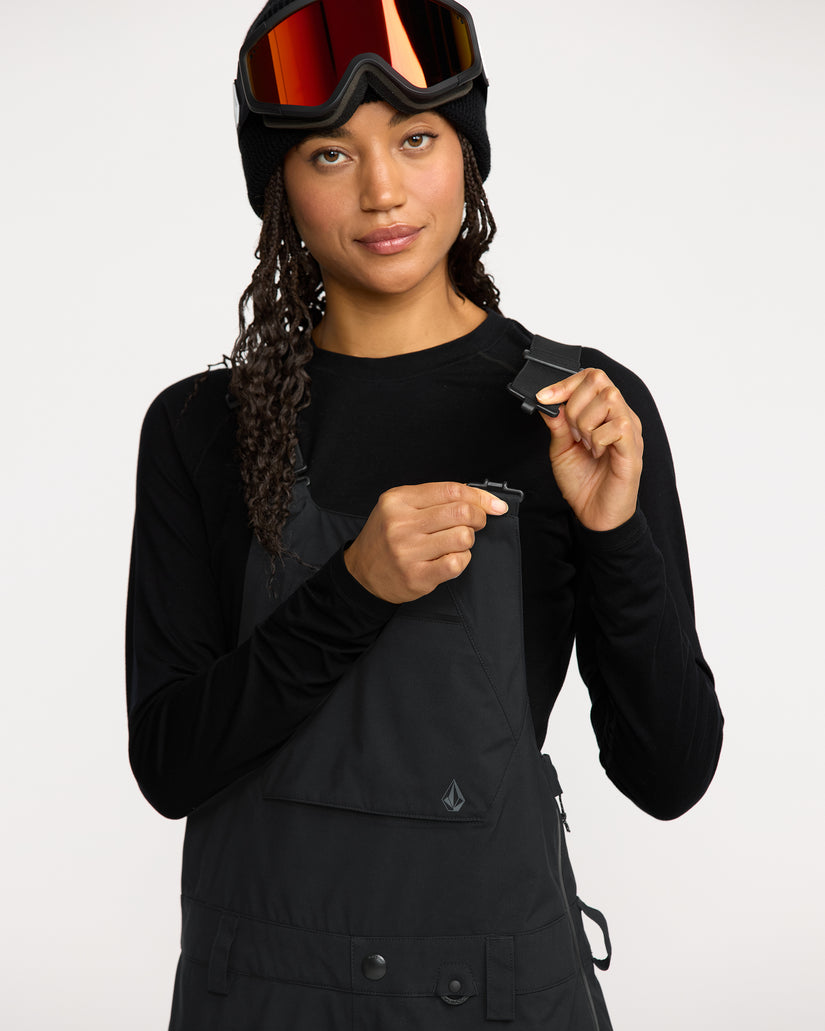 Ash Stretch Gore-Tex Bib Overall - Black