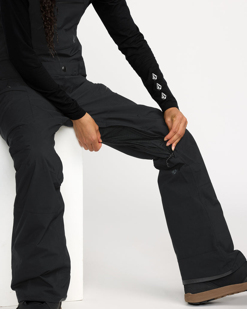 Ash Stretch Gore-Tex Bib Overall - Black