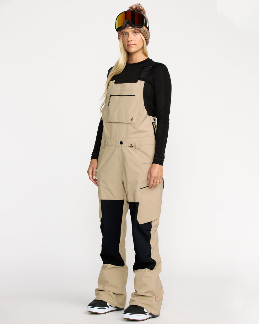 Ash Stretch Gore-Tex Bib Overall - Oatmeal