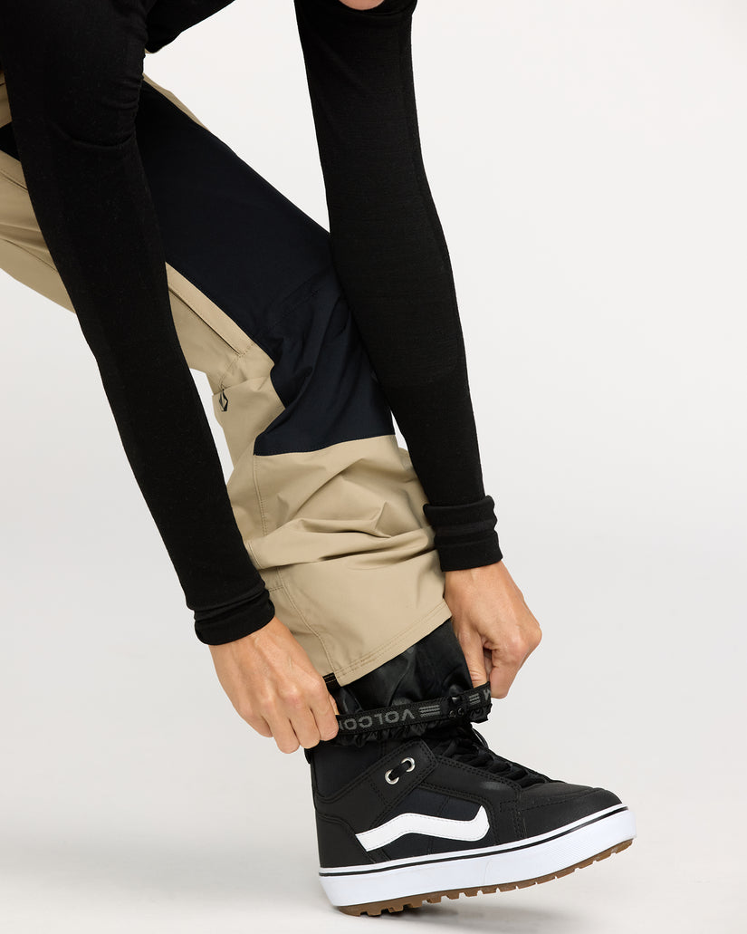 Ash Stretch Gore-Tex Bib Overall - Oatmeal