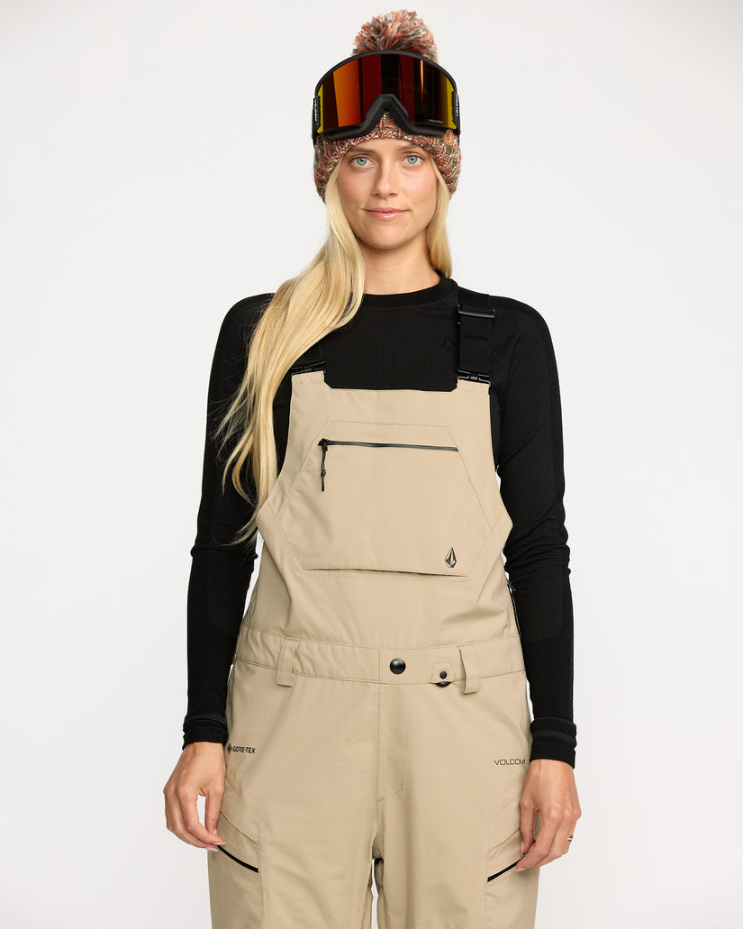 Ash Stretch Gore-Tex Bib Overall - Oatmeal