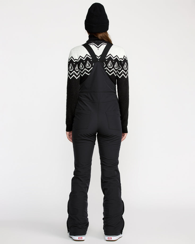 Battle Stretch Bib Overall - Black