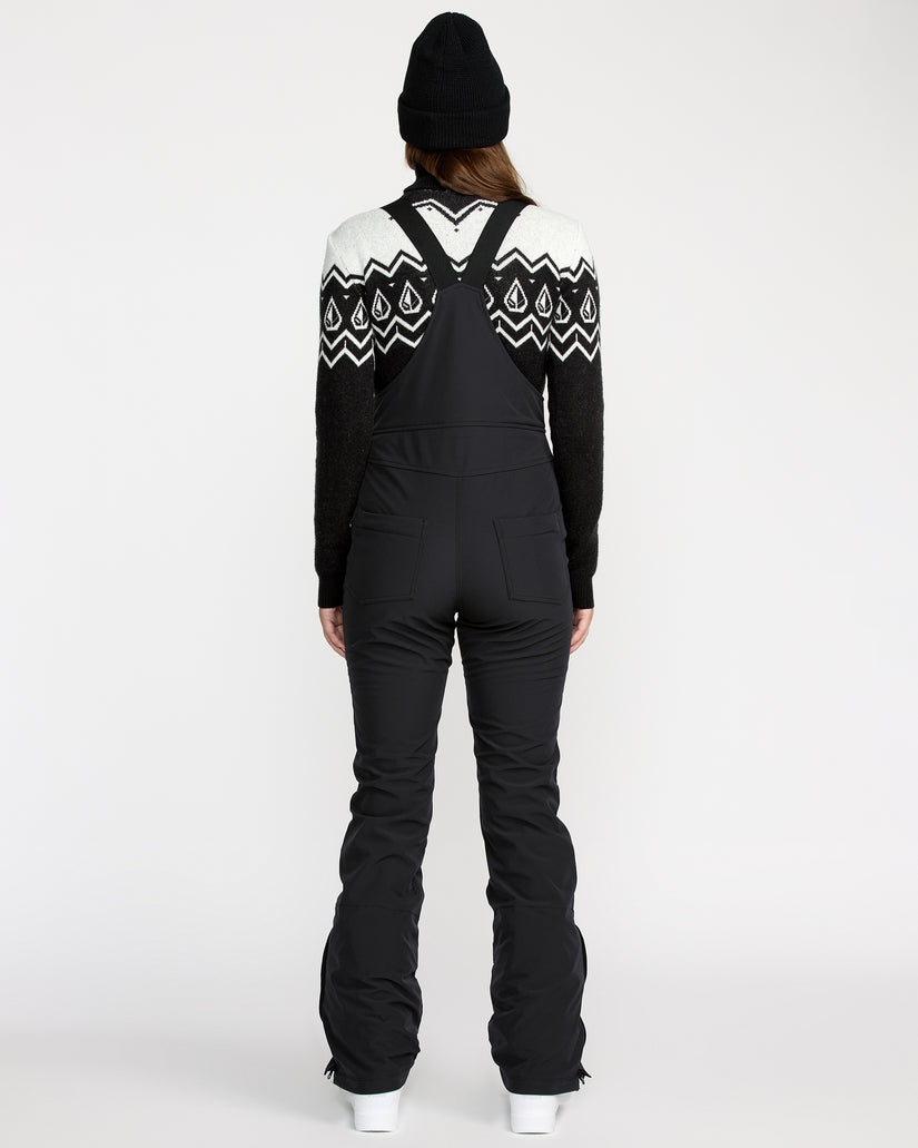 Battle Stretch Bib Overall - Black