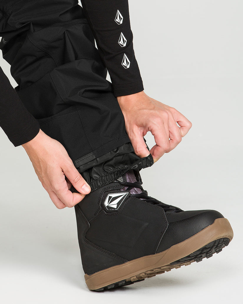 Ash Stretch Gore-Tex Bib Overall - Black