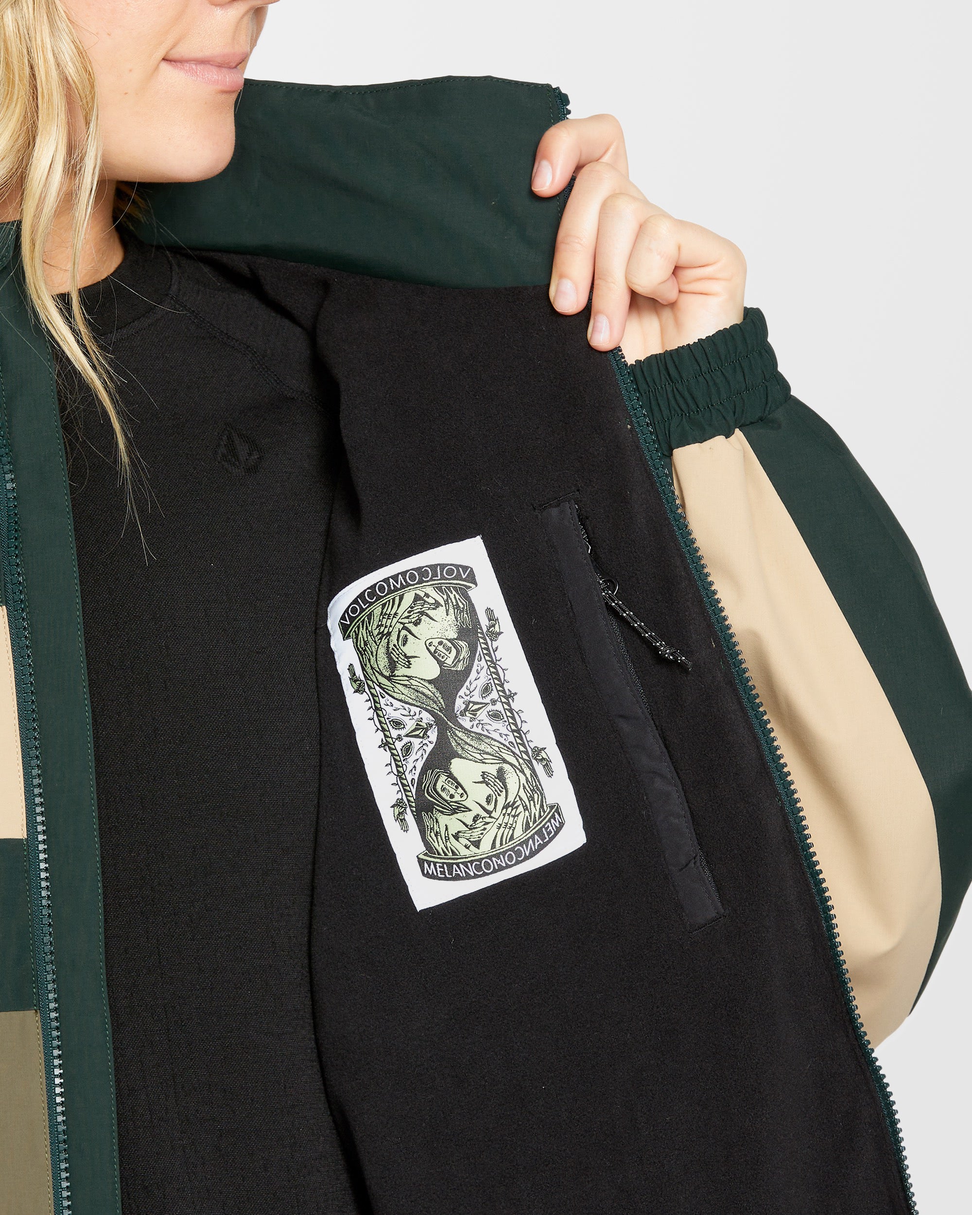 Dlm Lightweight Jacket - Ivy - Women - Volcom EU - 2 Years