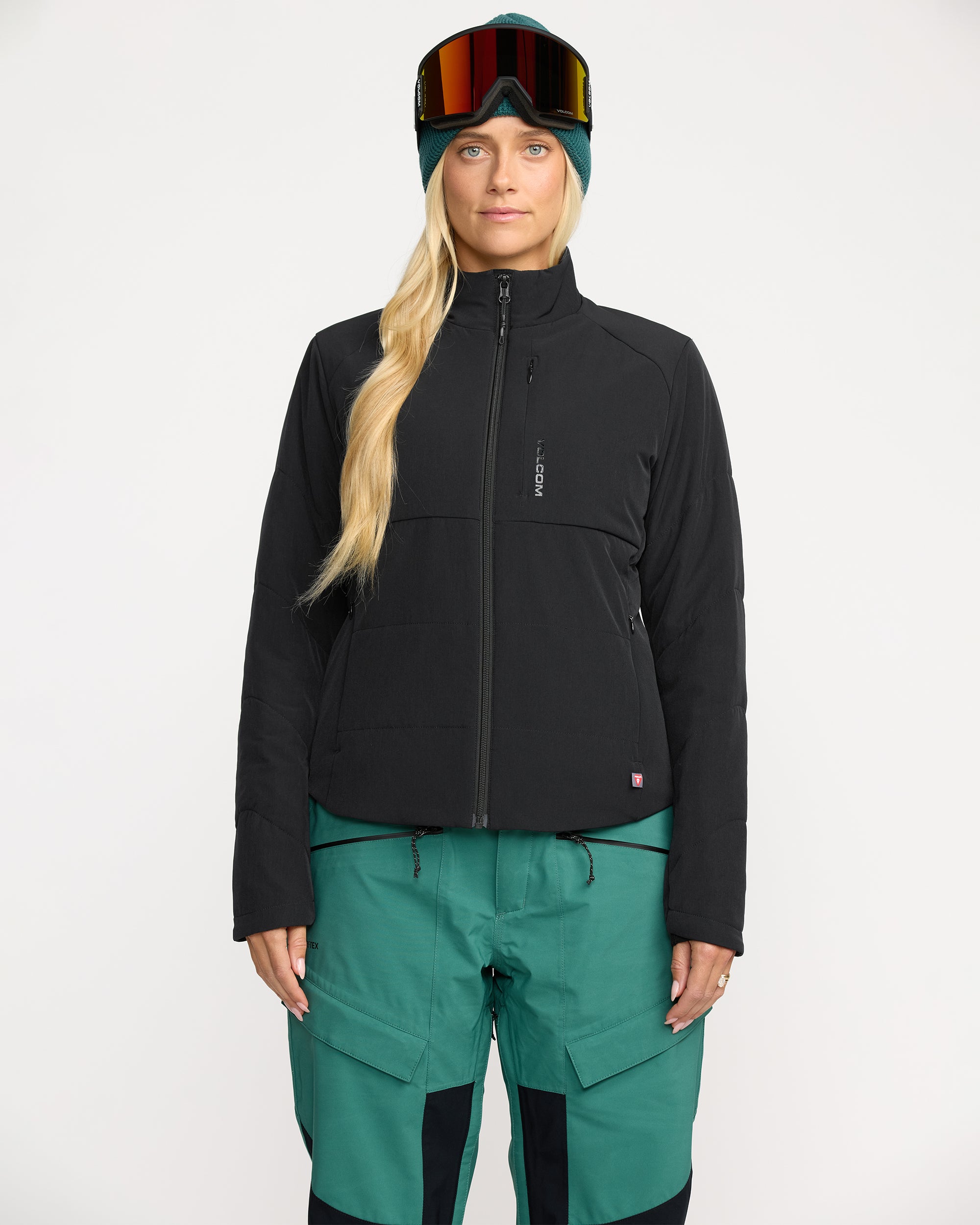 Evergreen Full Zip Jacket - Black - Women - Volcom EU – Volcom Europe