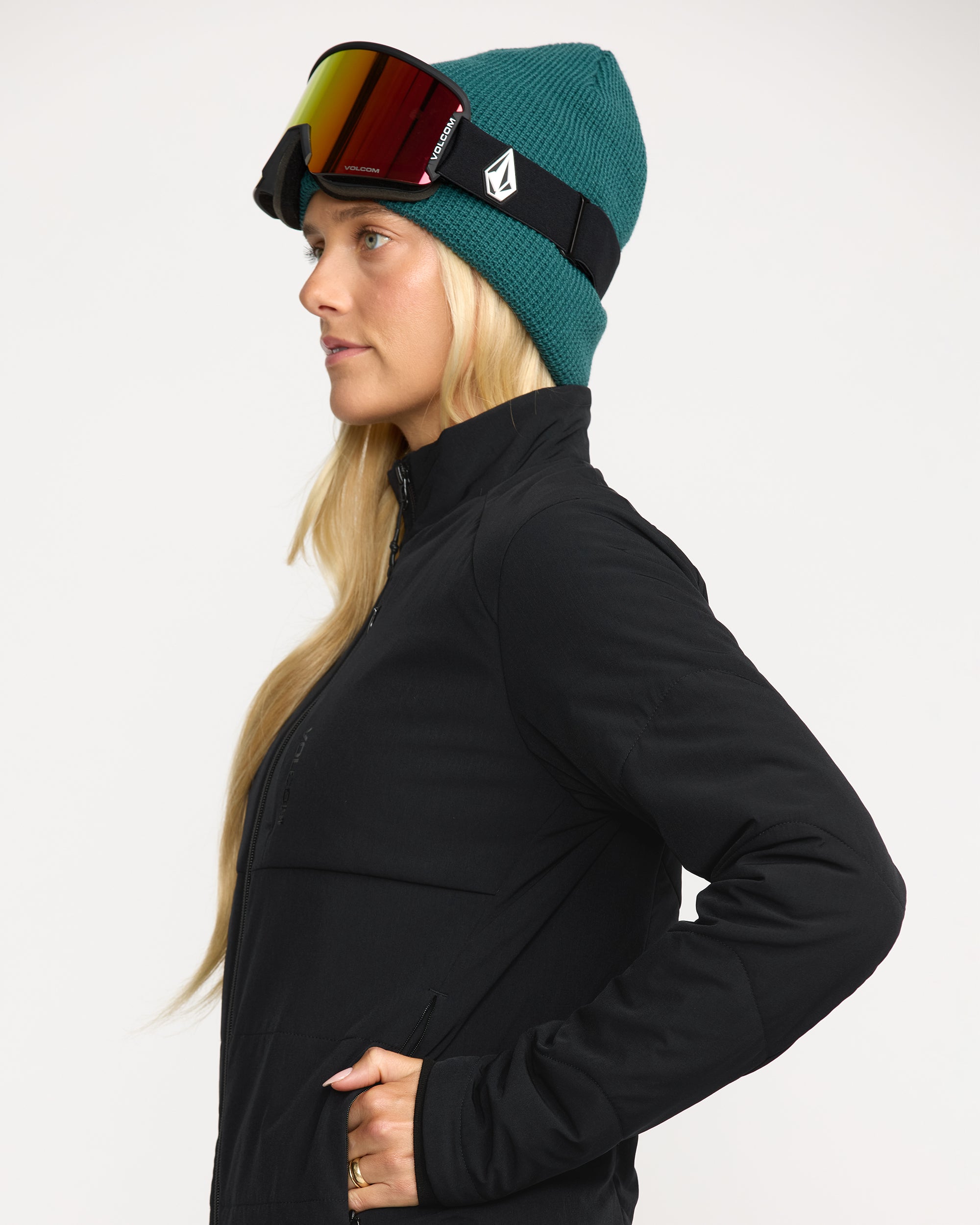 Evergreen Full Zip Jacket - Black - Women - Volcom EU – Volcom Europe