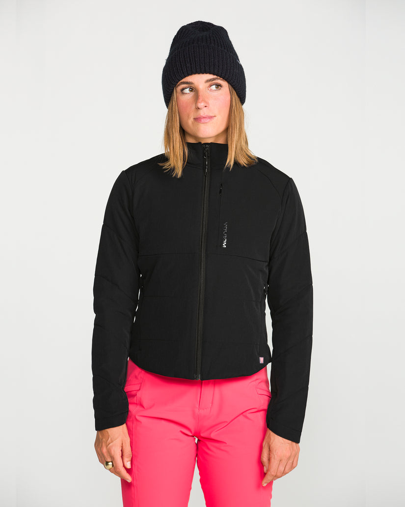 Evergreen Full Zip Jacket - Black