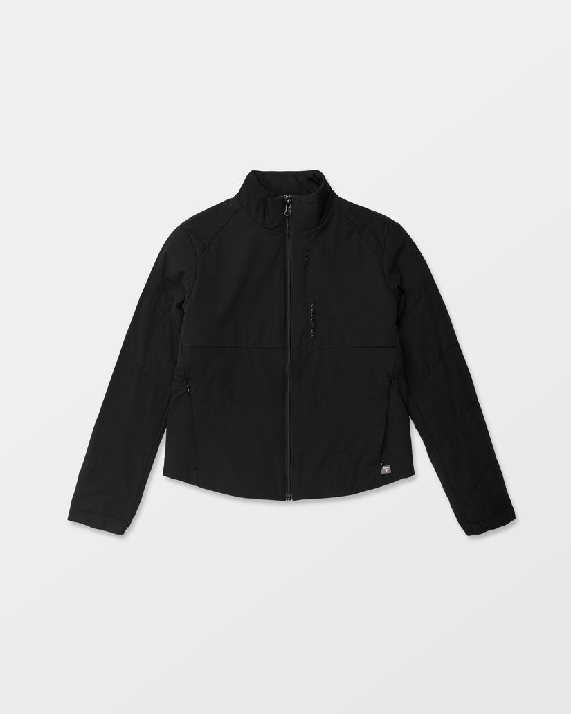 Evergreen Full Zip Jacket - Black