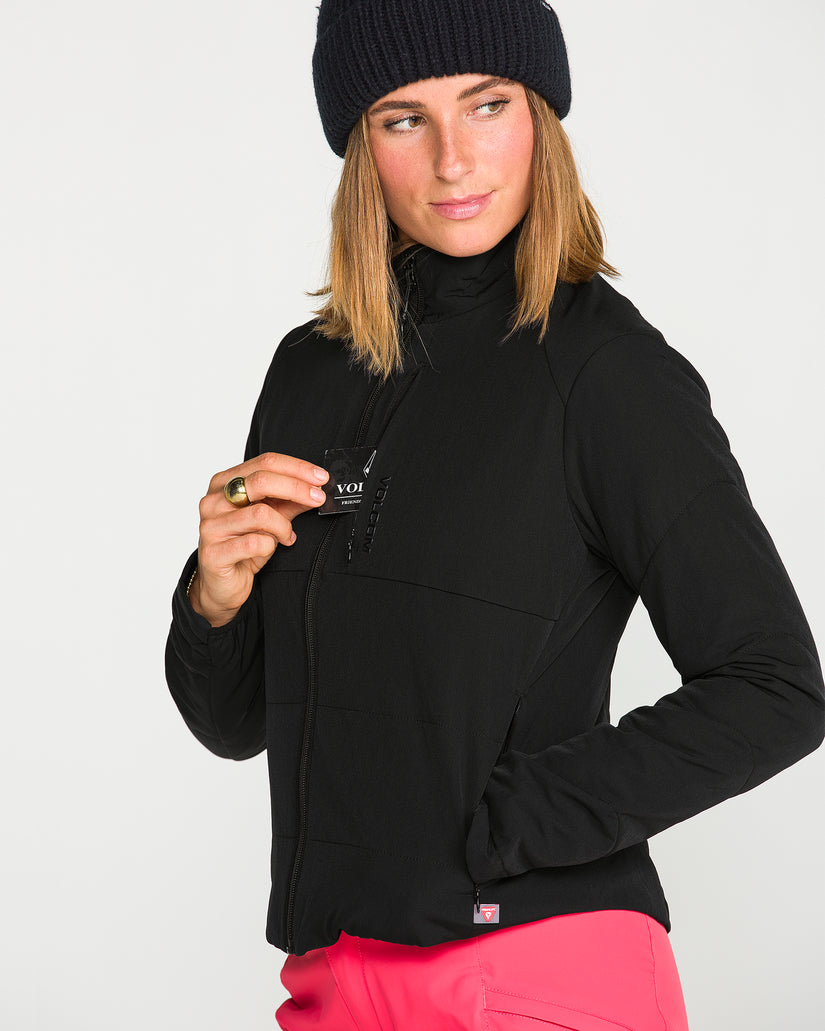 Evergreen Full Zip Jacket - Black