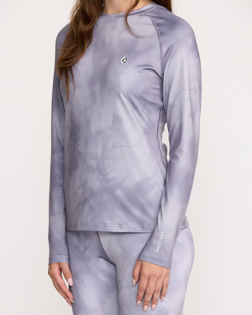 W V-Science Base Layer Top - Lavender Aura