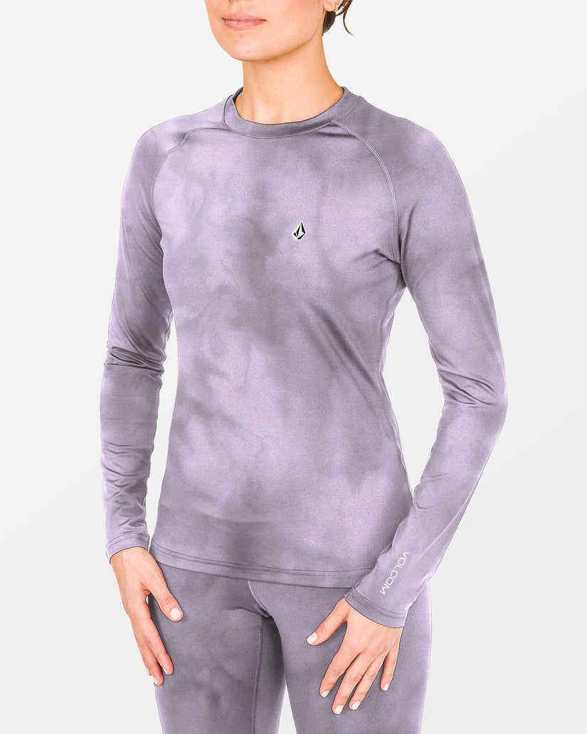 W V-Science Base Layer Top - Lavender Aura