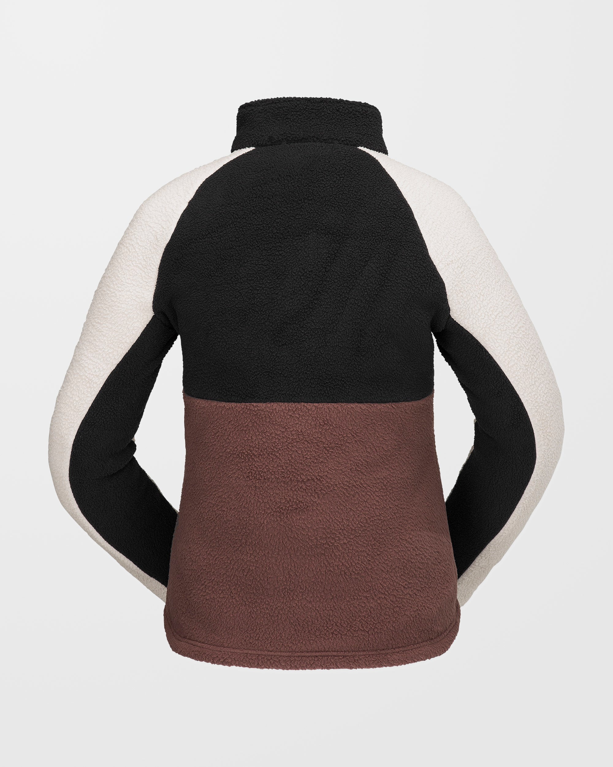 Demi Half Zip Sherpa - Mahogany - Women - Volcom EU - 2 Years