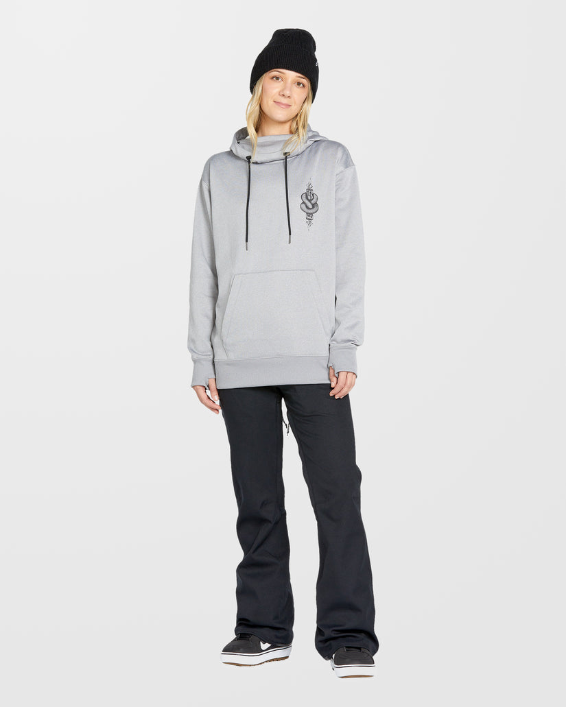 Riding Hydro Hoodie - Heather Grey