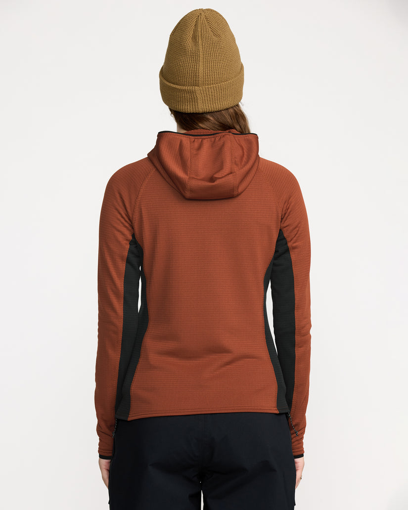 Gridlock Balaclava Hoodie - Henna