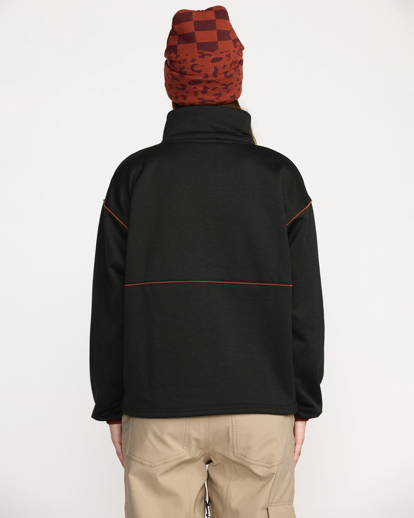 Hydro 1/4 Zip Sweatshirt - Black