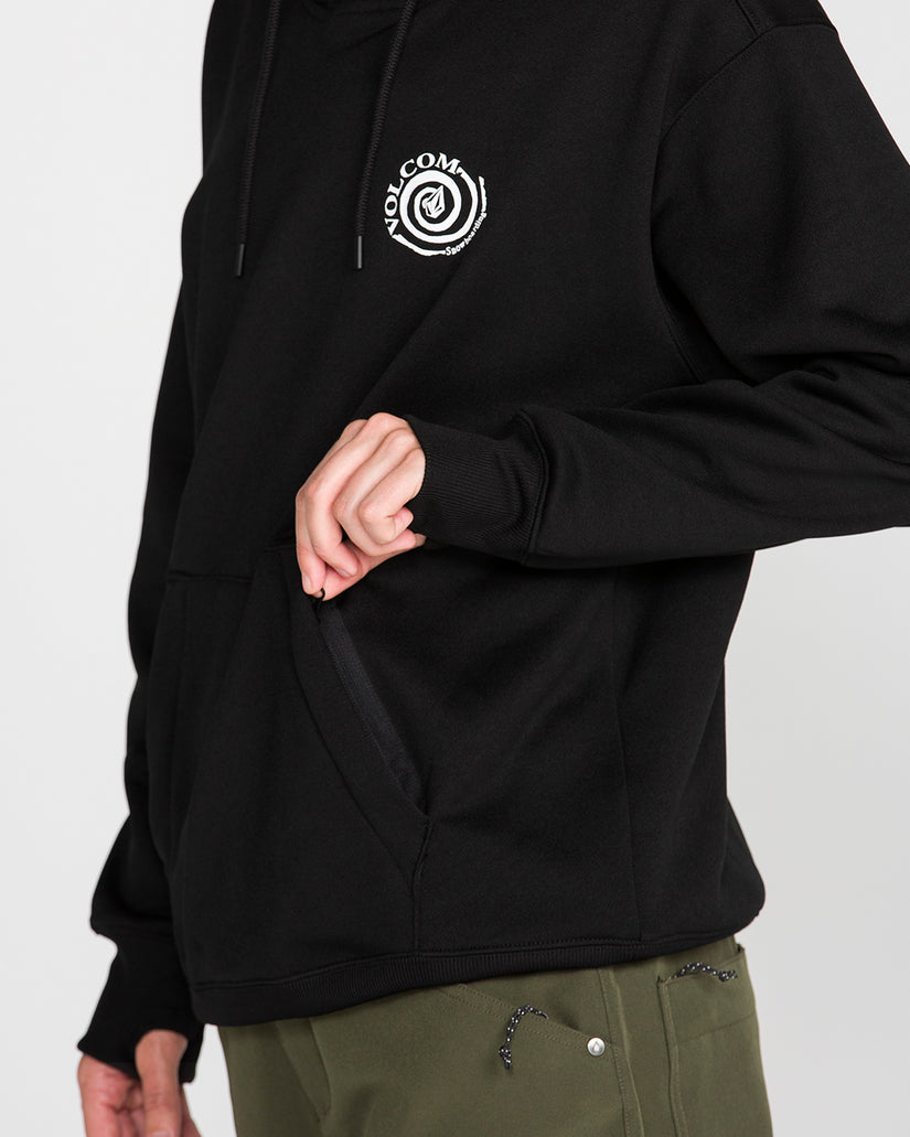 Riding Hydro Hoodie - Black