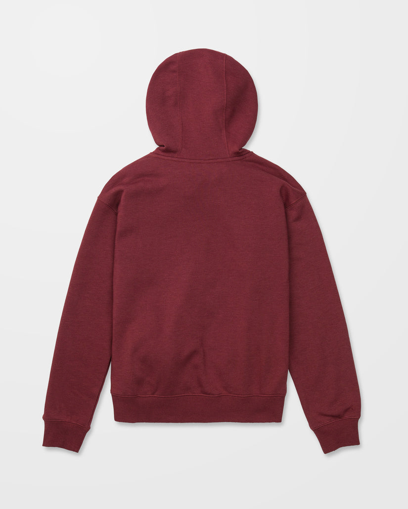 Alpine All Day Fleece Hoodie - Pinot