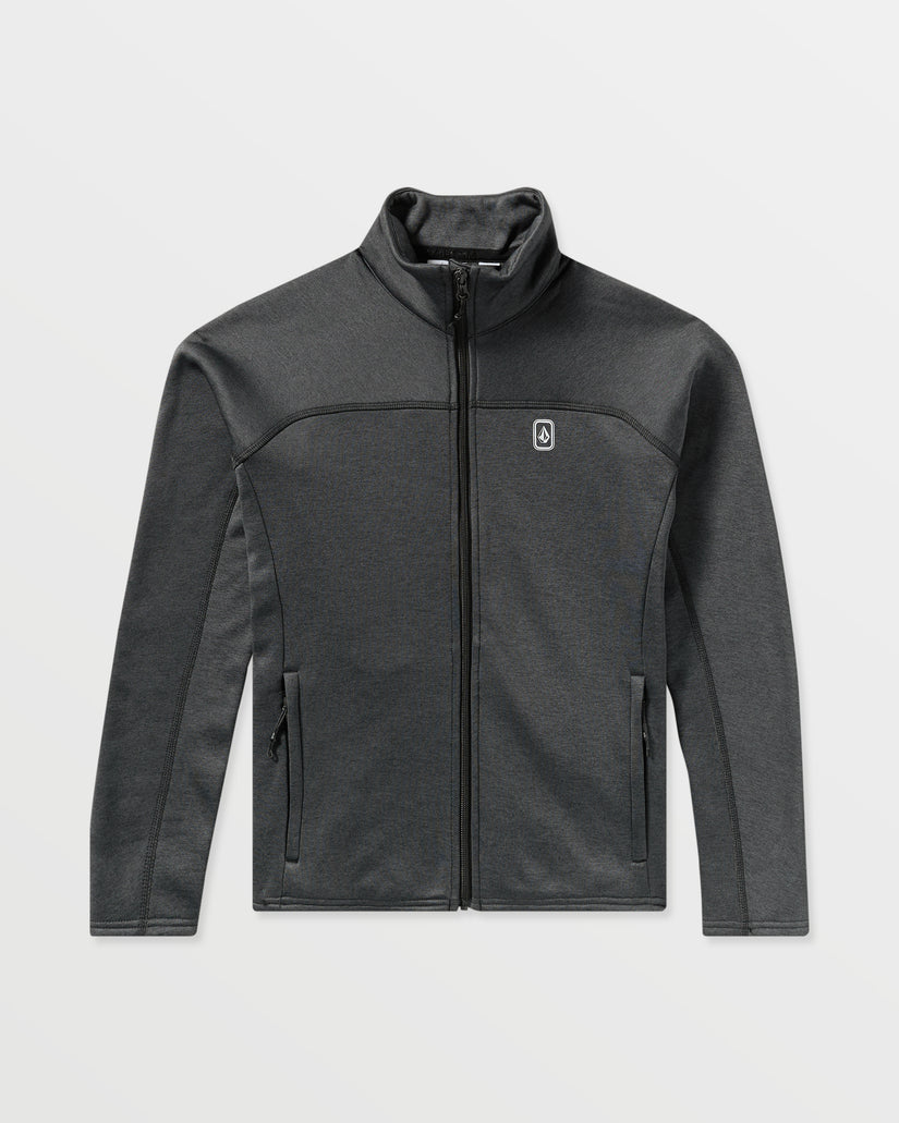 Frostbyte Fleece Full Zip Sweatshirt - Black