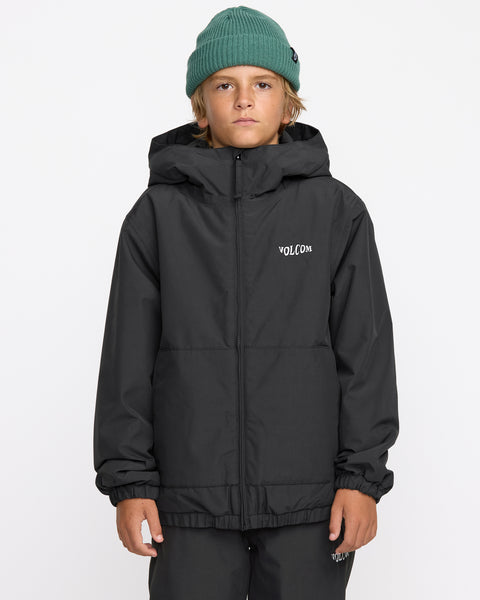 Chaos Fz Jacket - Black - Kids - Volcom EU – Volcom Europe