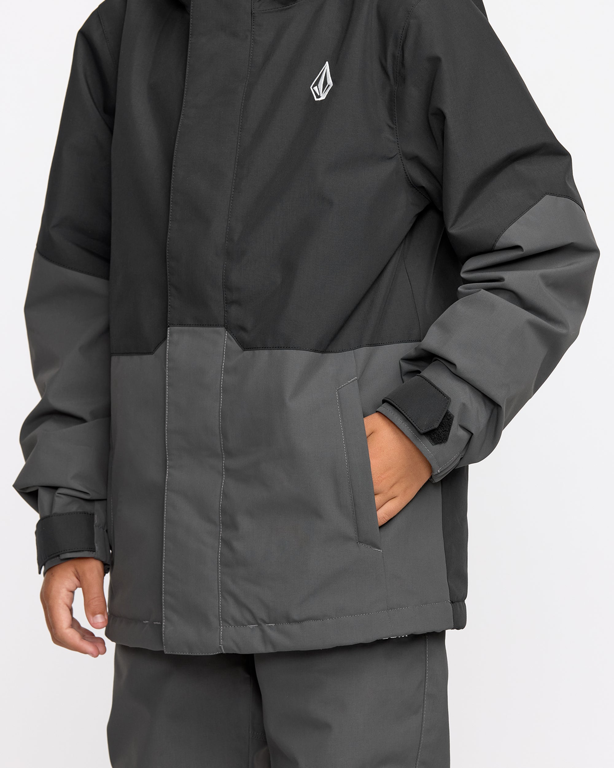 Vernon Insulated Jacket - Black - Kids - Volcom EU – Volcom Europe