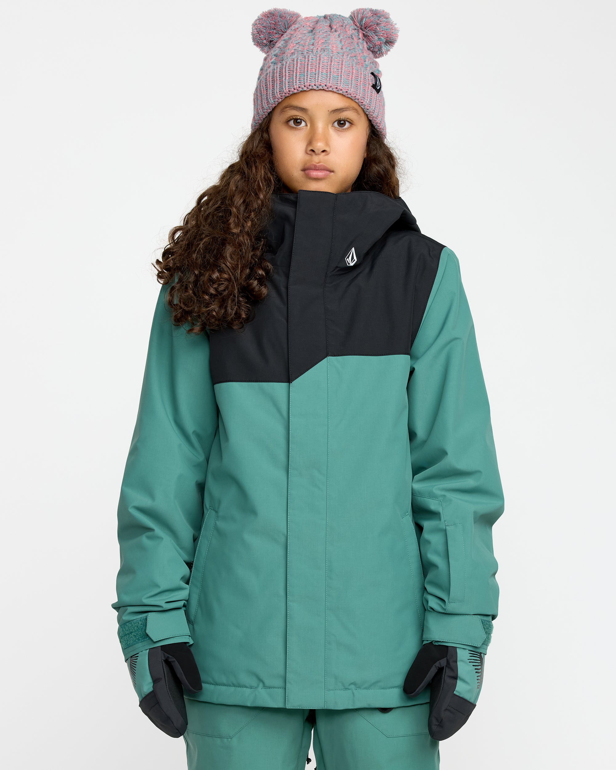 Stone.91 Insulated Jacket - Spruce Green - Kids - Volcom EU