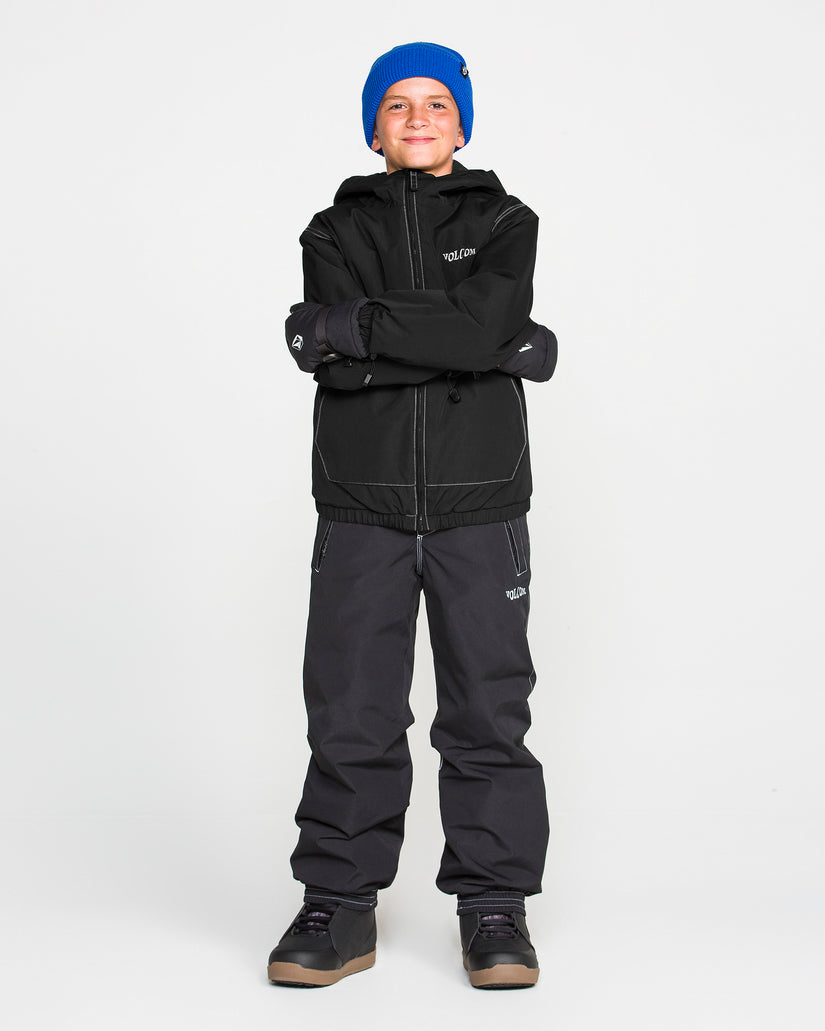 Chaos Insulated 10K Jacket - Black - (KIDS)