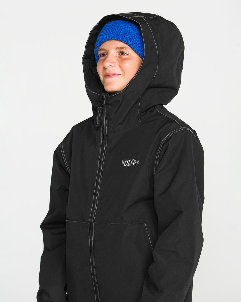 Chaos Insulated 10K Jacket - Black - (KIDS)