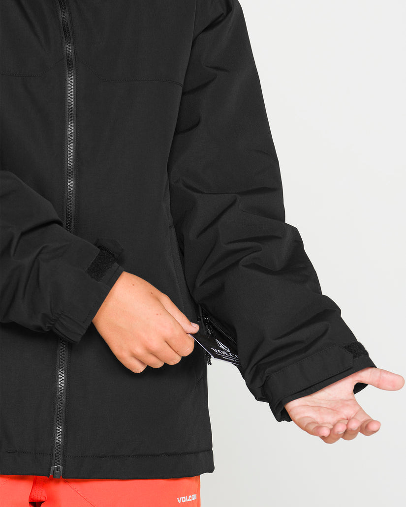 Stone.91 Insulated 10K Jacket - Black - (KIDS)