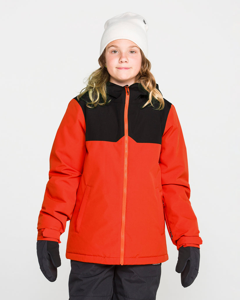 Stone.91 Insulated 10K Jacket - Orange - (KIDS)