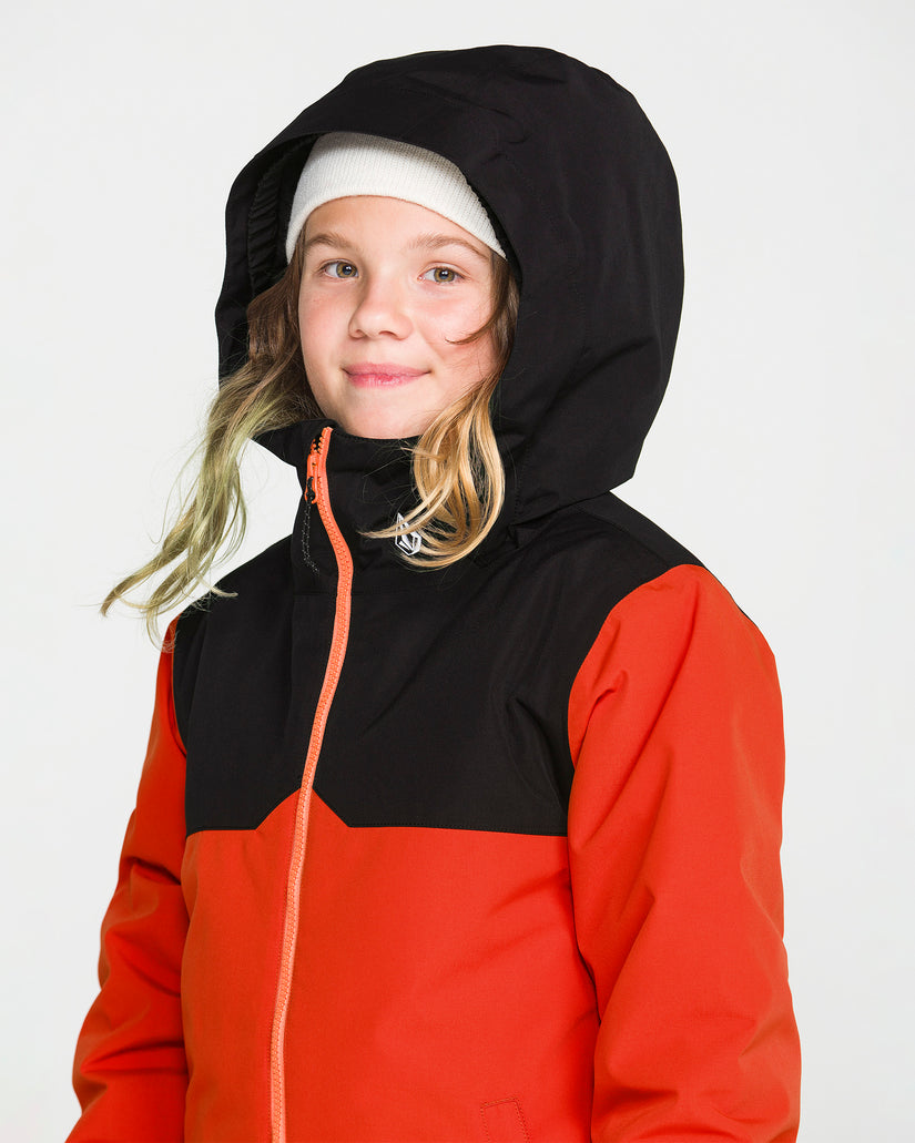 Stone.91 Insulated 10K Jacket - Orange - (KIDS)