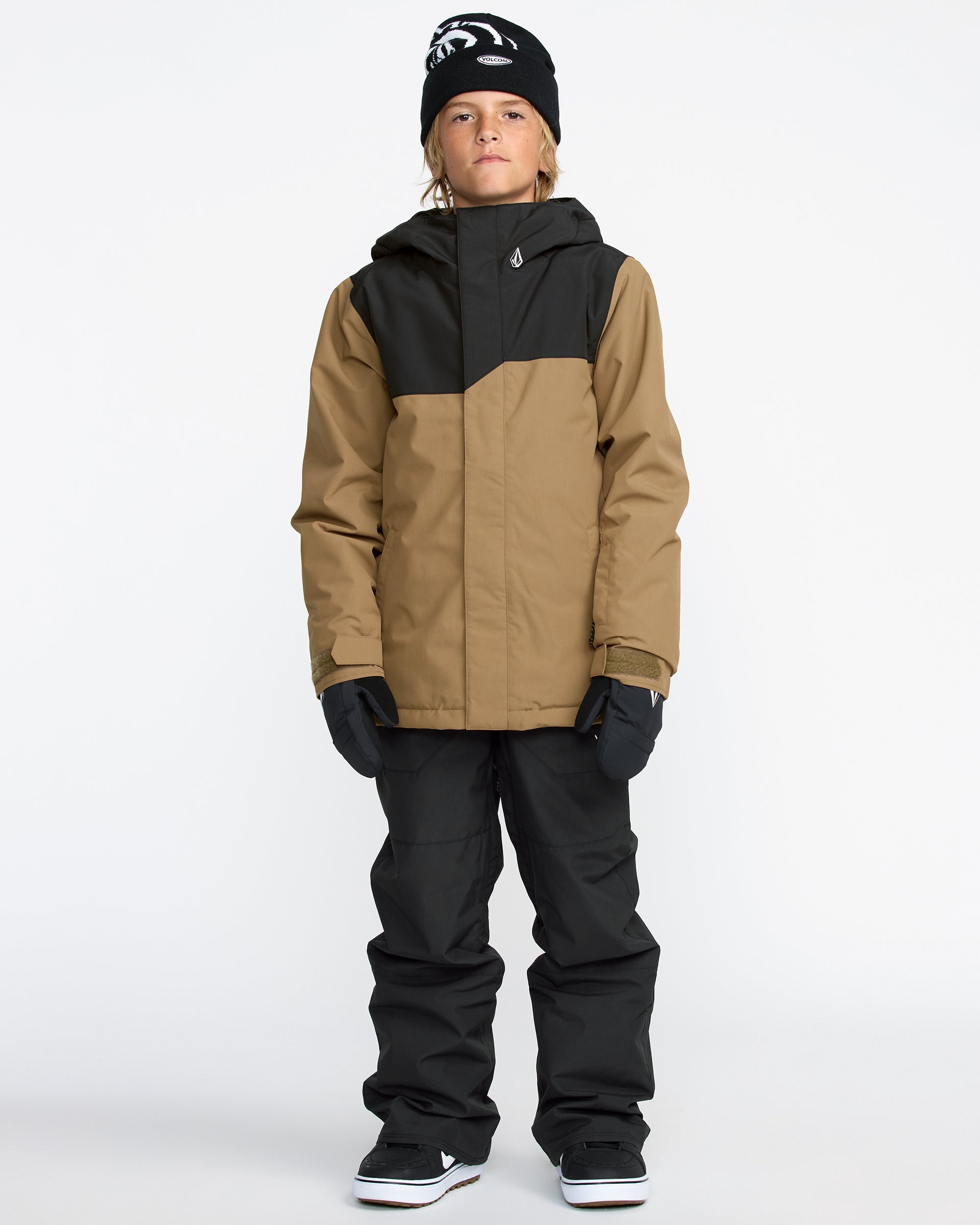 Barkley Insulated Bib Overall - Black - Kids - Volcom EU – Volcom