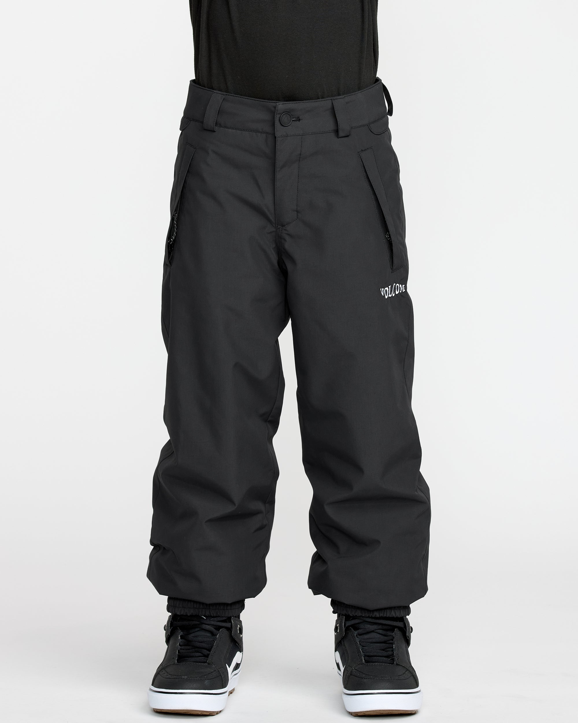 Chaos Insulated Trousers - Black - Kids - Volcom EU – Volcom Europe
