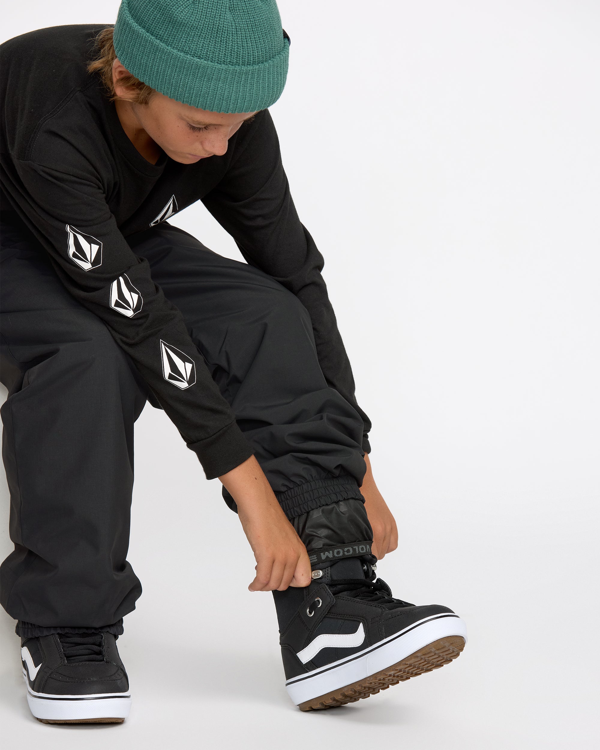 Chaos Insulated Trousers - Black - Kids - Volcom EU – Volcom Europe