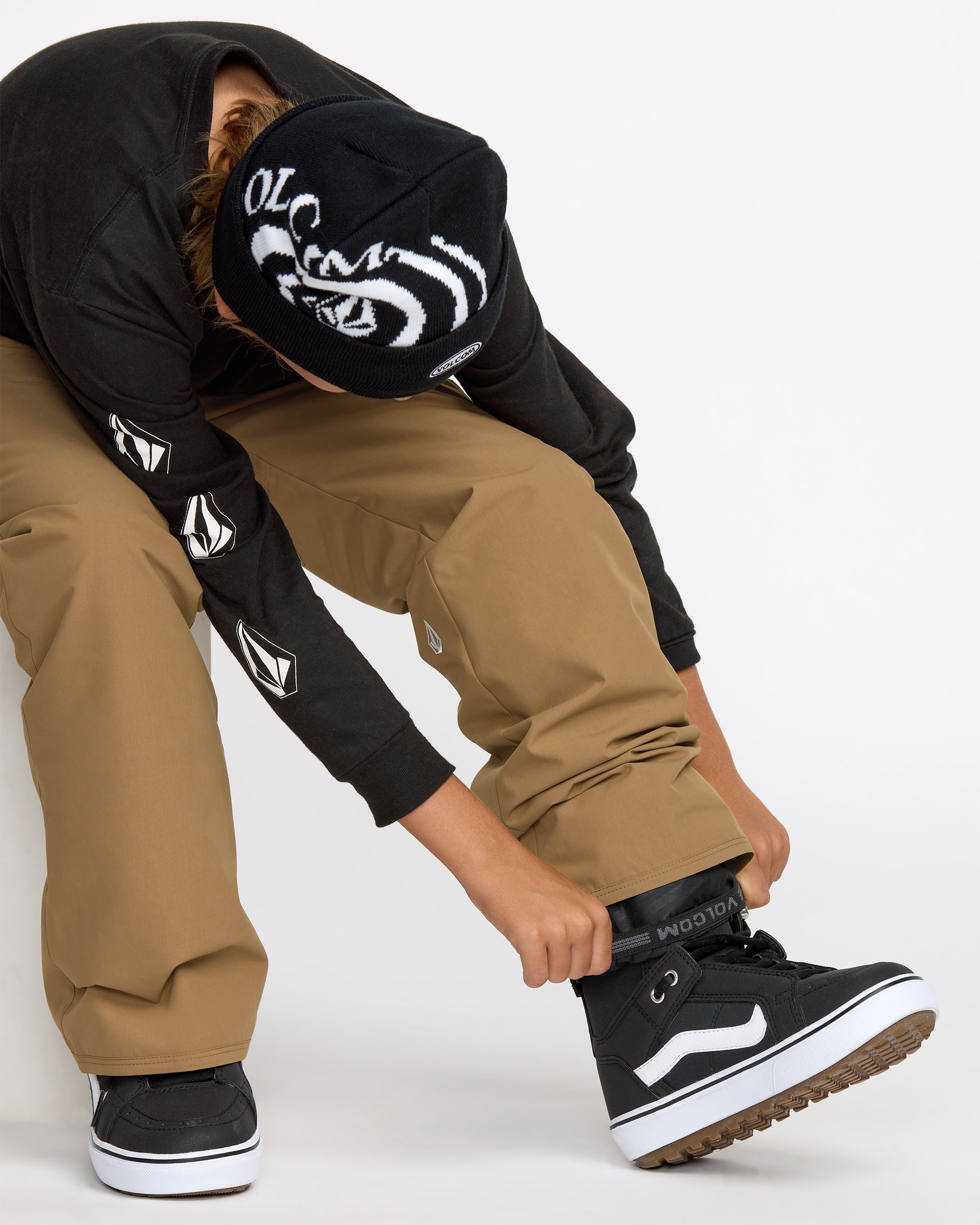 Freakin Chino Youth Insulated Trousers - Bronze - Kids - Volcom EU