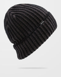 Knit Stoned Beanie - Dark Grey