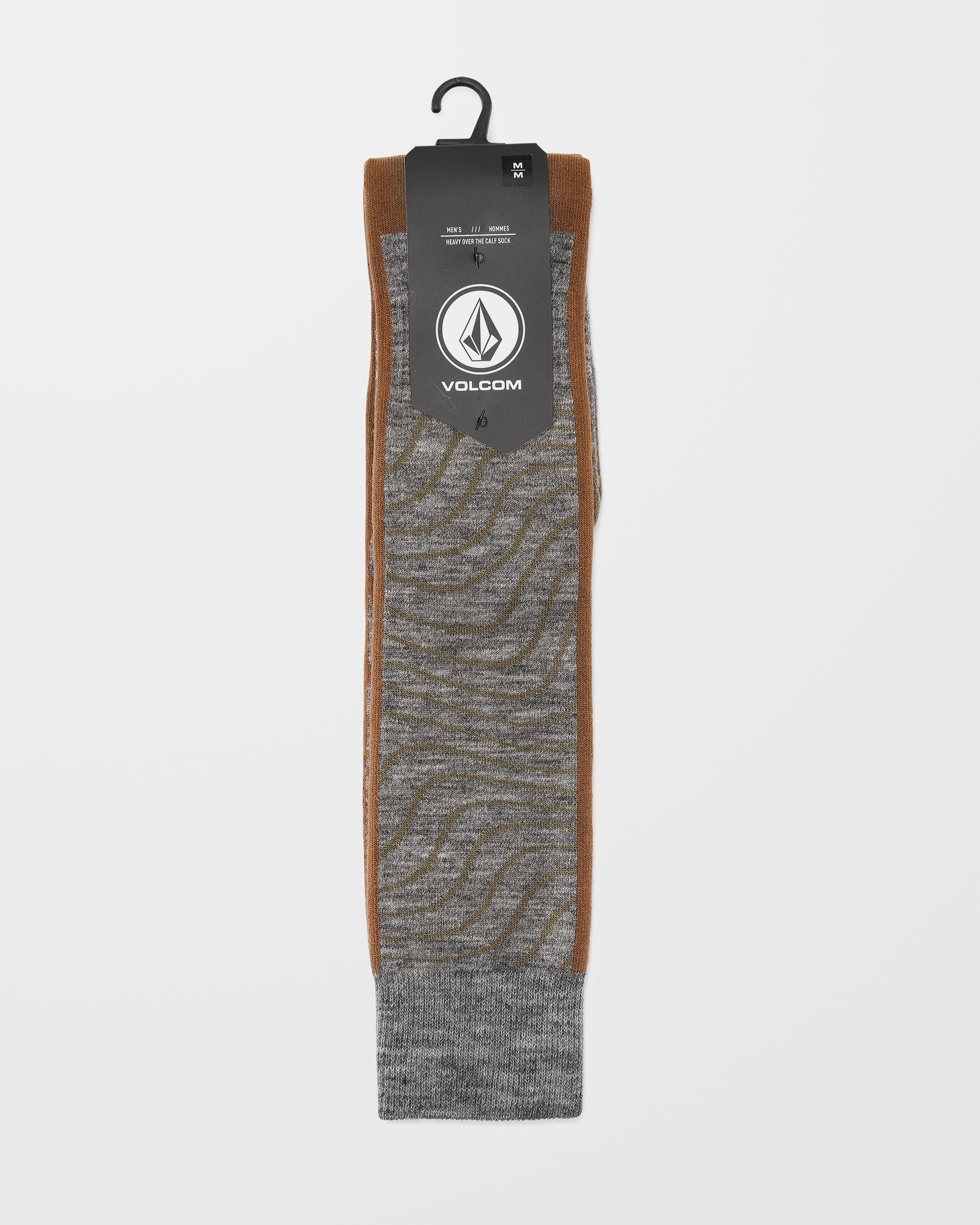 Heavy Over-The-Calf Socks - Heather Grey