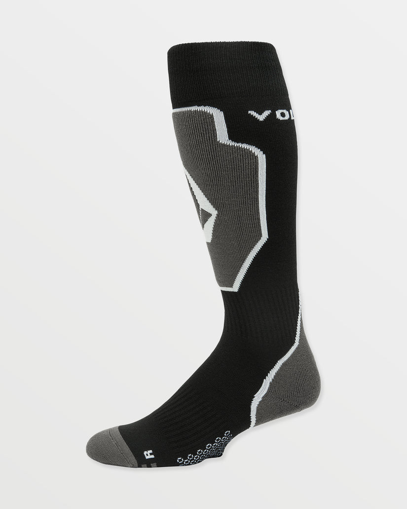 Shield Wool Blend Otc Socks - Black