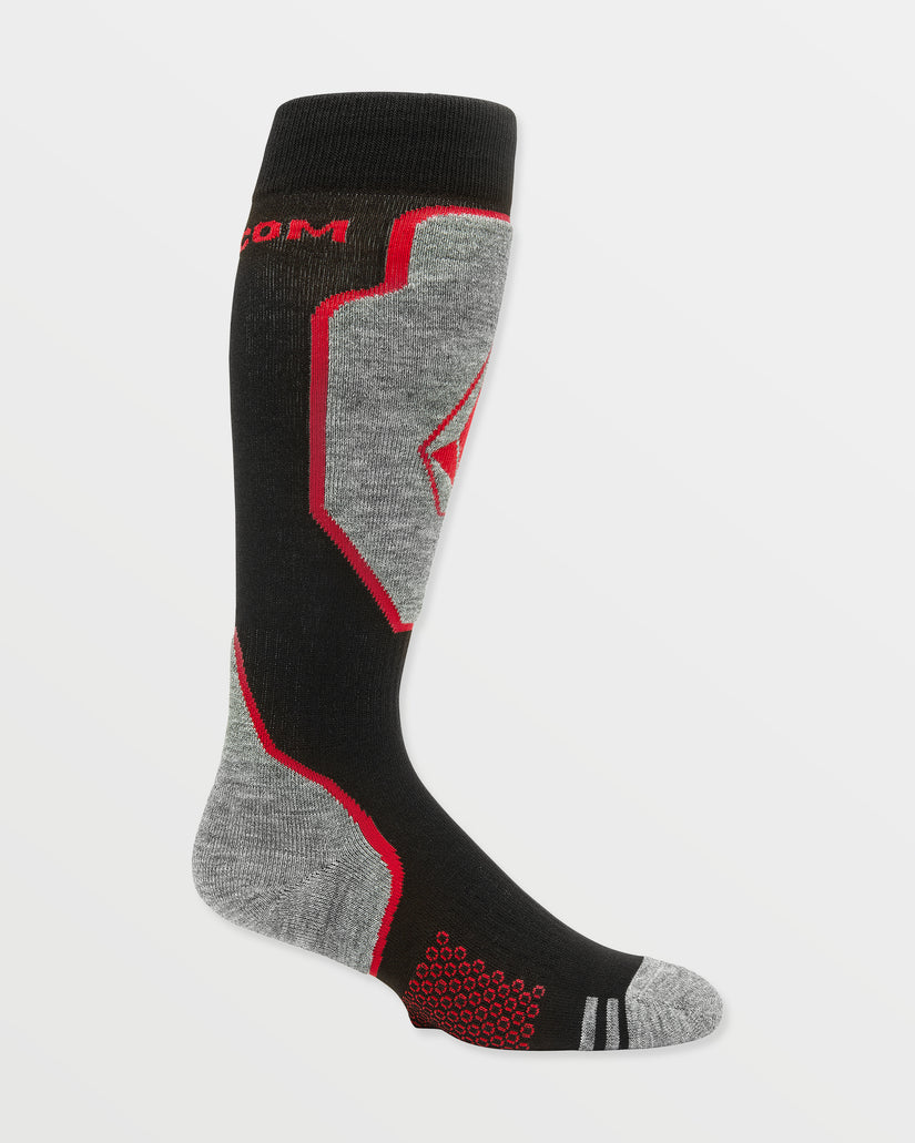 Shield Wool Blend Otc Socks - Orange Shock