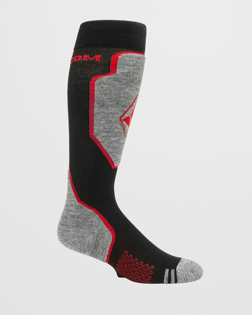 Shield Wool Blend Otc Socks - Orange Shock