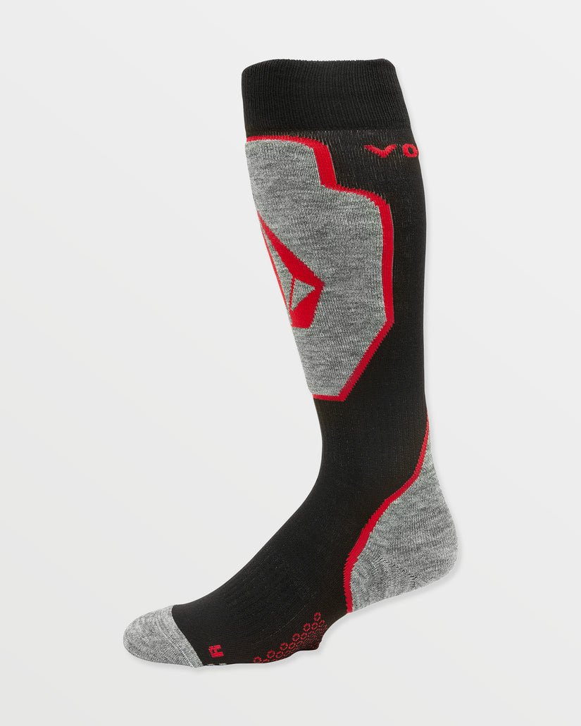 Shield Wool Blend Otc Socks - Orange Shock