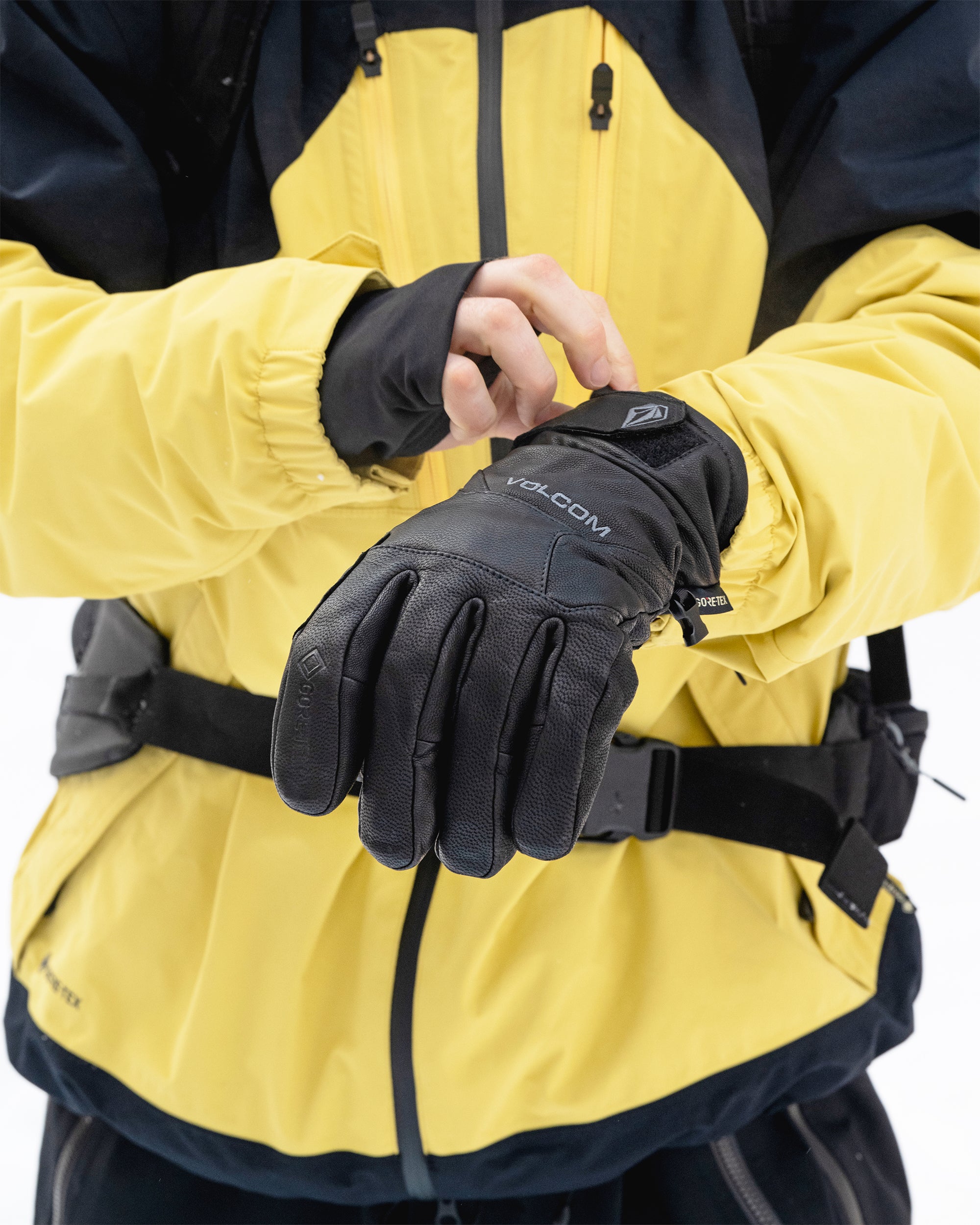 Gaaas Gore-Tex Gloves - Black - Men - Volcom EU - 2 Years Warranty