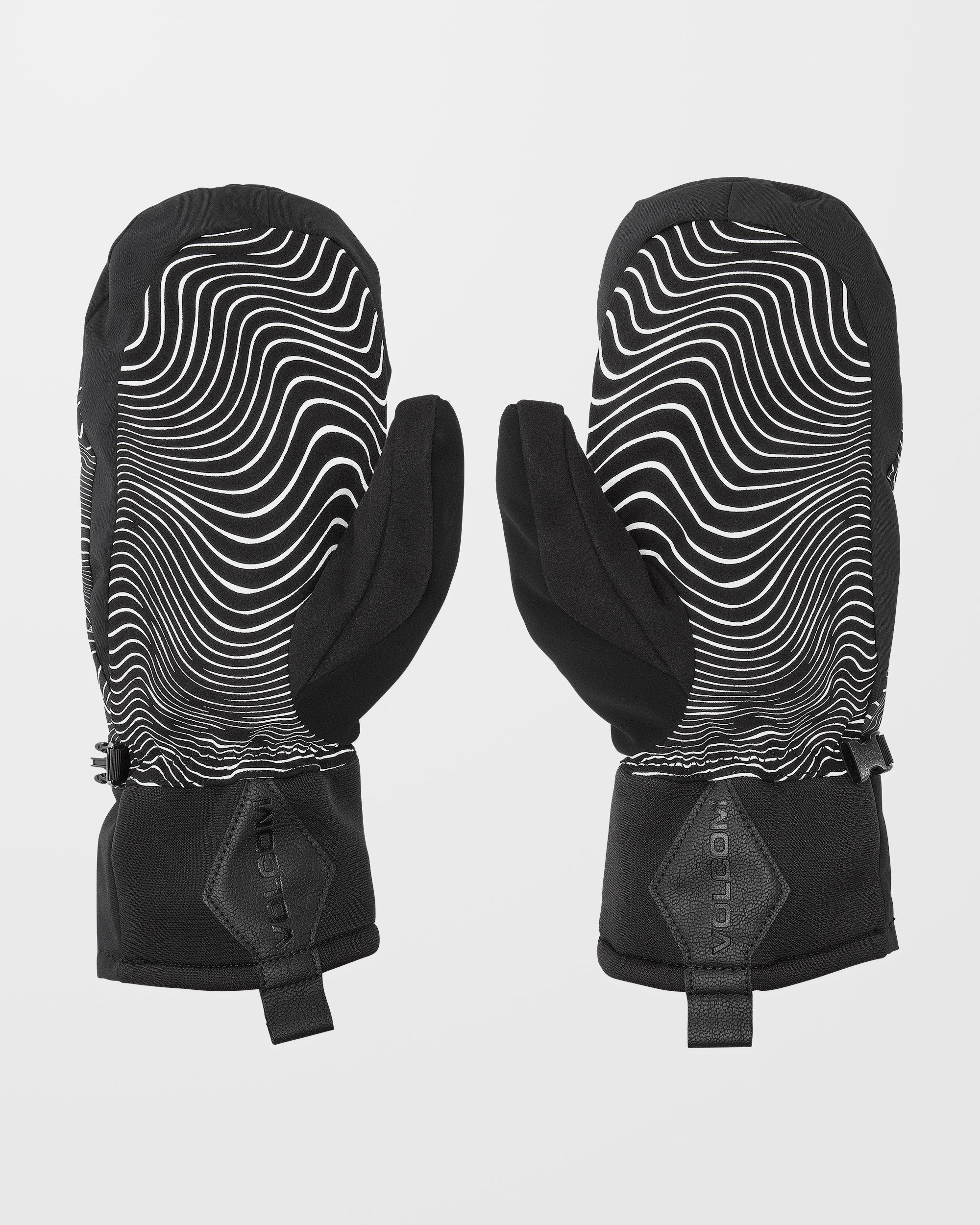 V.Co Nyle Mittens - Black Print - Men - Volcom EU - 2 Years