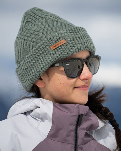 Volcom Lula Bonnet De Neige En Fausse Fourrure Pour Femme